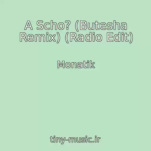 کاور آهنگ A Scho? (Butesha Remix) (Radio Edit) از Monatik