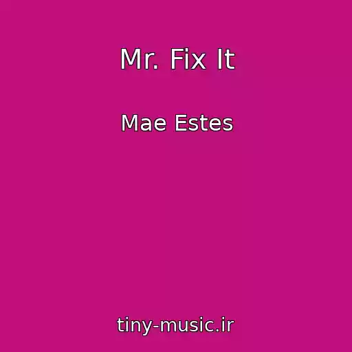 کاور آهنگ Mr. Fix It از Mae Estes