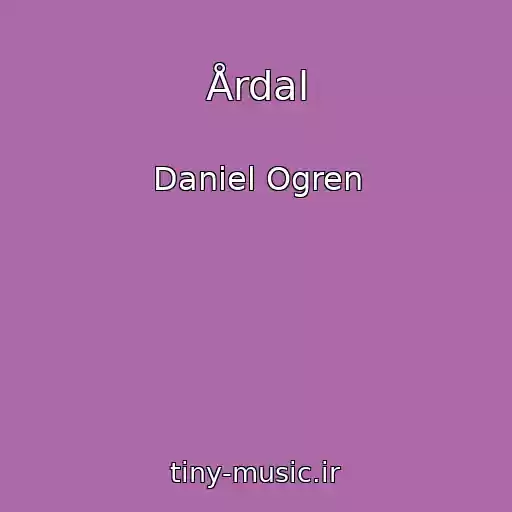 کاور آهنگ Årdal از Daniel Ogren