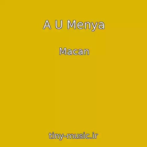 کاور آهنگ A U Menya از Macan