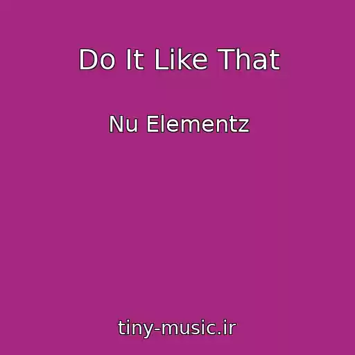 کاور آهنگ Do It Like That از Nu Elementz