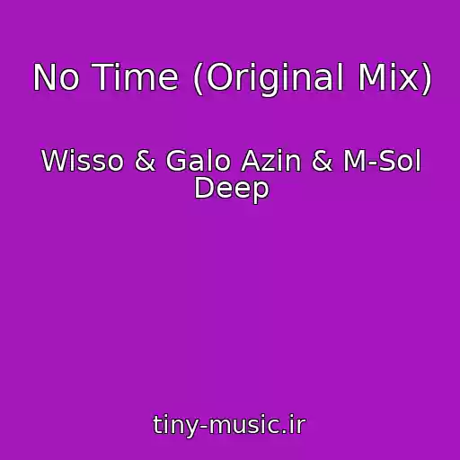 کاور آهنگ No Time (Original Mix) از Wisso & Galo Azin & M-Sol Deep