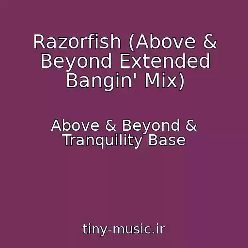 کاور آهنگ Razorfish (Above & Beyond Extended Bangin' Mix) از Above & Beyond & Tranquility Base