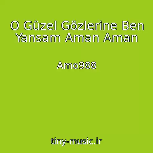 کاور آهنگ O Güzel Gözlerine Ben Yansam Aman Aman از Amo988