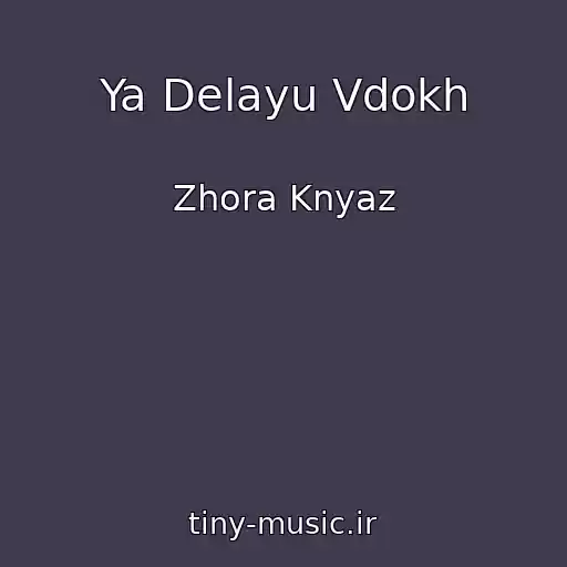 کاور آهنگ Ya Delayu Vdokh از Zhora Knyaz