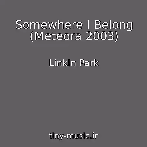 کاور آهنگ Somewhere I Belong (Meteora 2003) از Linkin Park