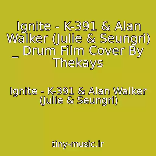 کاور آهنگ Ignite - K-391 & Alan Walker (Julie & Seungri) _ Drum Film Cover By Thekays از Ignite - K-391 & Alan Walker (Julie & Seungri)