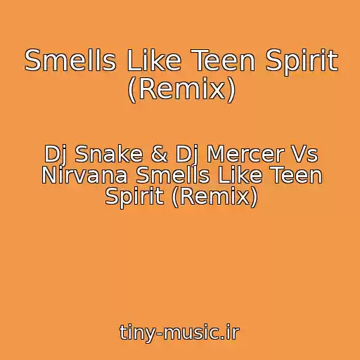 کاور آهنگ Smells Like Teen Spirit (Remix) از Dj Snake & Dj Mercer Vs Nirvana Smells Like Teen Spirit (Remix)
