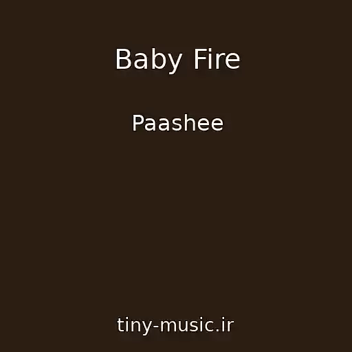 کاور آهنگ Baby Fire از Paashee