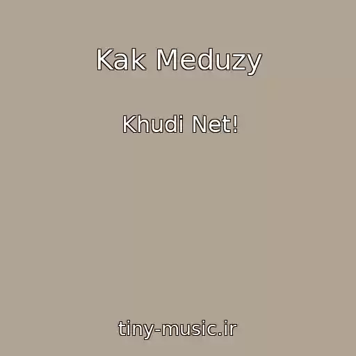 کاور آهنگ Kak Meduzy از Khudi Net!