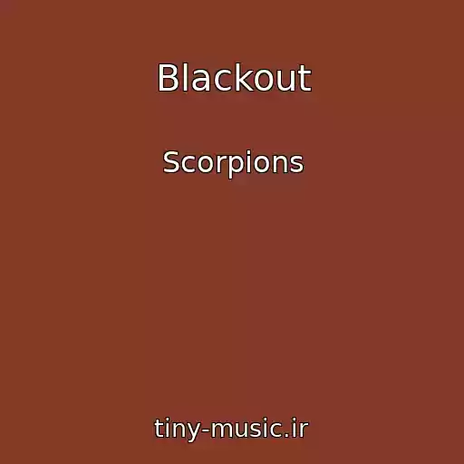 کاور آهنگ Blackout از Scorpions