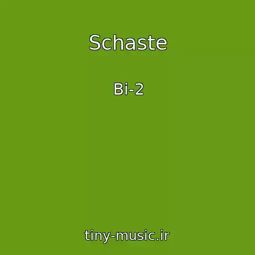 کاور آهنگ Schaste از Bi-2