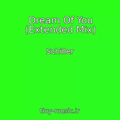 کاور آهنگ Dream Of You (Extended Mix) از Schiller