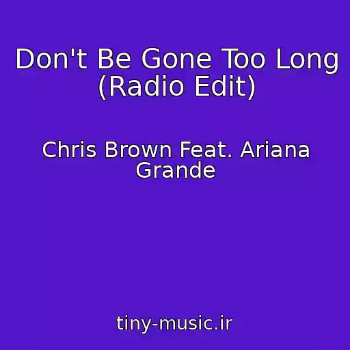 کاور آهنگ Don't Be Gone Too Long (Radio Edit) از Chris Brown Feat. Ariana Grande