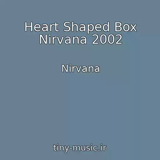 کاور آهنگ Heart Shaped Box Nirvana 2002 از Nirvana