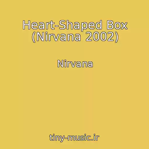 کاور آهنگ Heart-Shaped Box (Nirvana 2002) از Nirvana