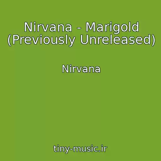 کاور آهنگ Nirvana - Marigold (Previously Unreleased) از Nirvana