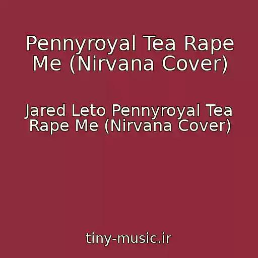 کاور آهنگ Pennyroyal Tea Rape Me (Nirvana Cover) از Jared Leto Pennyroyal Tea Rape Me (Nirvana Cover)