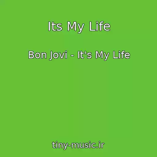 کاور آهنگ Its My Life از Bon Jovi - It's My Life