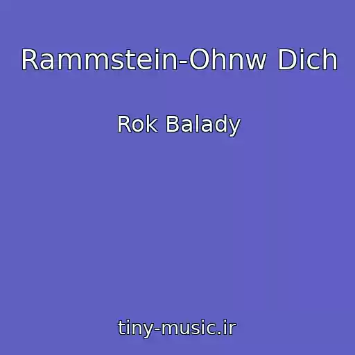 کاور آهنگ Rammstein-Ohnw Dich از Rok Balady
