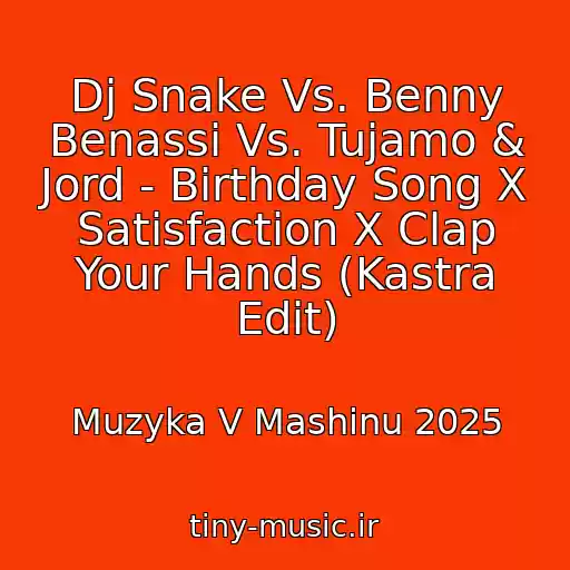 کاور آهنگ Dj Snake Vs. Benny Benassi Vs. Tujamo & Jord - Birthday Song X Satisfaction X Clap Your Hands (Kastra Edit) از Muzyka V Mashinu 2025