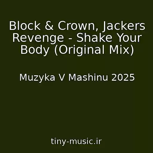 کاور آهنگ Block & Crown, Jackers Revenge - Shake Your Body (Original Mix) از Muzyka V Mashinu 2025