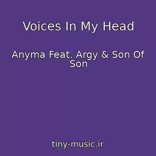 کاور آهنگ Voices In My Head از Anyma Feat. Argy & Son Of Son
