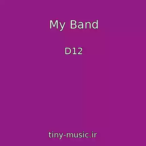 کاور آهنگ My Band از D12