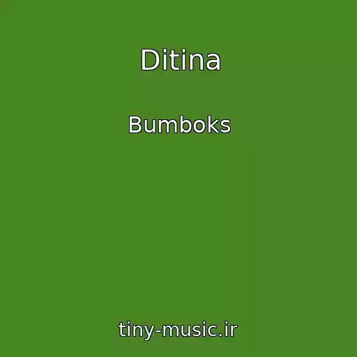 کاور آهنگ Ditina از Bumboks