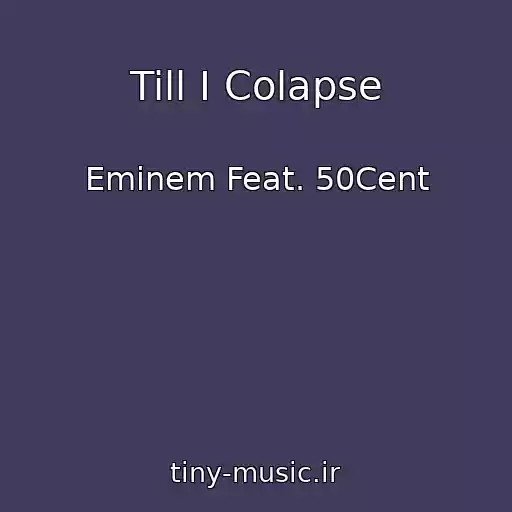 کاور آهنگ Till I Colapse از Eminem Feat. 50Cent
