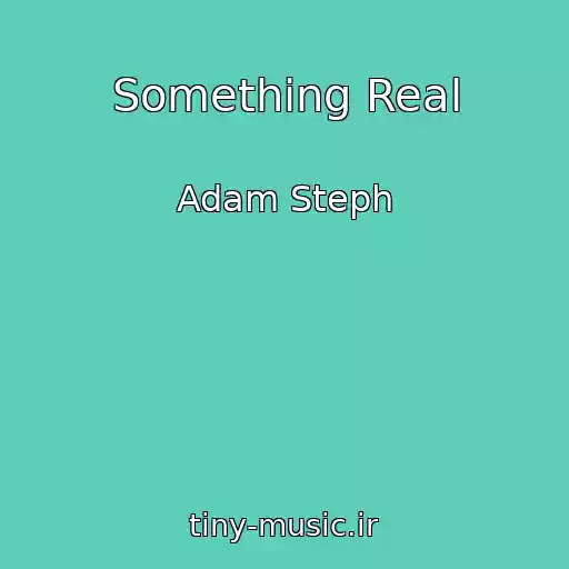 کاور آهنگ Something Real از Adam Steph