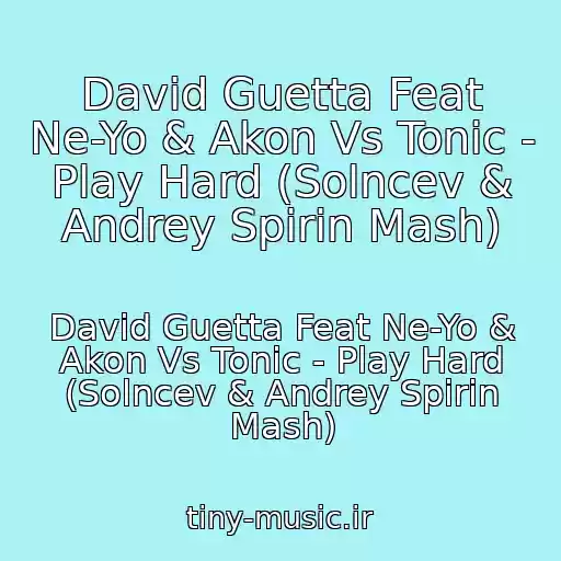 کاور آهنگ David Guetta Feat Ne-Yo & Akon Vs Tonic - Play Hard (Solncev & Andrey Spirin Mash) از David Guetta Feat Ne-Yo & Akon Vs Tonic - Play Hard (Solncev & Andrey Spirin Mash)