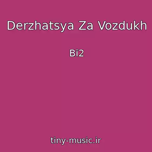 کاور آهنگ Derzhatsya Za Vozdukh از Bi2