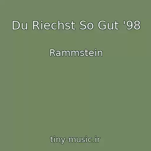 کاور آهنگ Du Riechst So Gut '98 از Rammstein