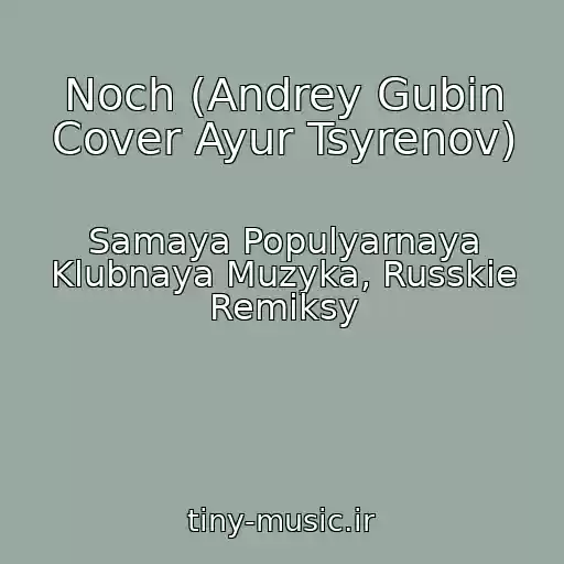 کاور آهنگ Noch (Andrey Gubin Cover Ayur Tsyrenov) از Samaya Populyarnaya Klubnaya Muzyka, Russkie Remiksy