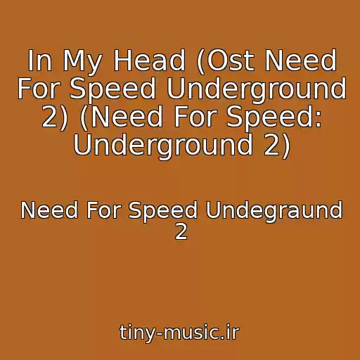 کاور آهنگ In My Head (Ost Need For Speed Underground 2) (Need For Speed: Underground 2) از Need For Speed Undegraund 2