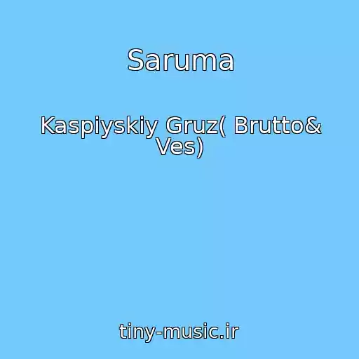 کاور آهنگ Saruma از Kaspiyskiy Gruz( Brutto& Ves)