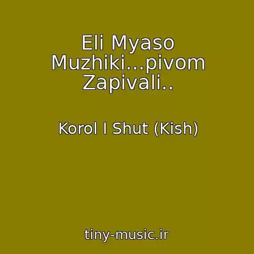 کاور آهنگ Eli Myaso Muzhiki...pivom Zapivali.. از Korol I Shut (Kish)
