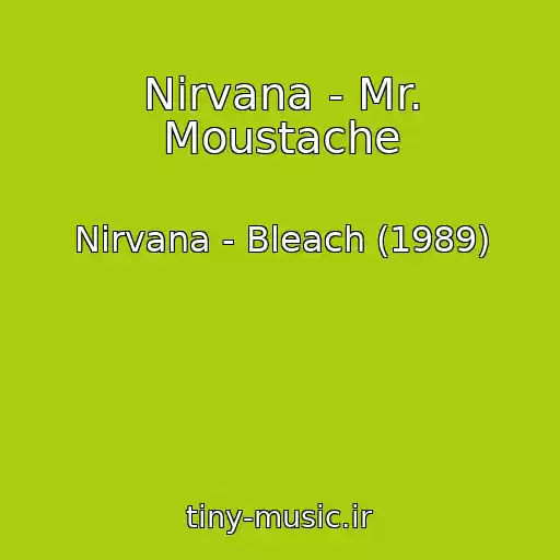 کاور آهنگ Nirvana - Mr. Moustache از Nirvana - Bleach (1989)