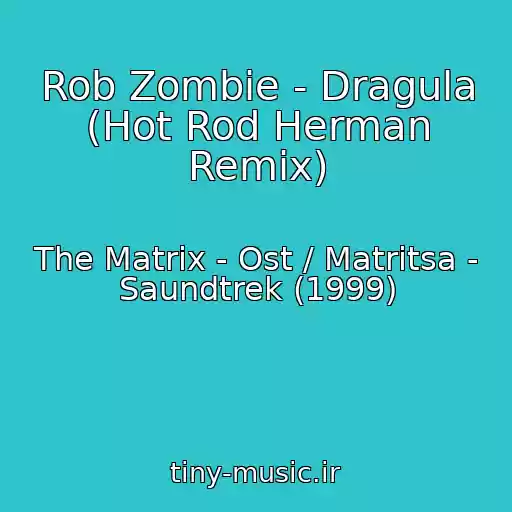 کاور آهنگ Rob Zombie - Dragula (Hot Rod Herman Remix) از The Matrix - Ost / Matritsa - Saundtrek (1999)