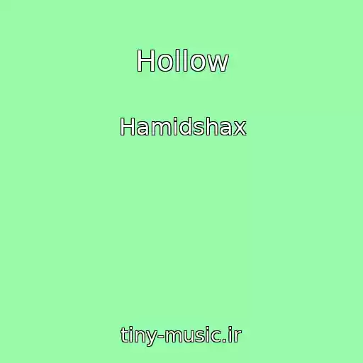 کاور آهنگ Hollow از Hamidshax
