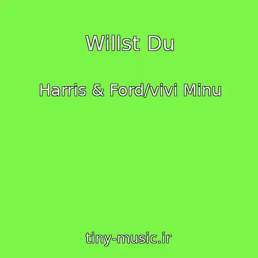 کاور آهنگ Willst Du از Harris & Ford/vivi Minu