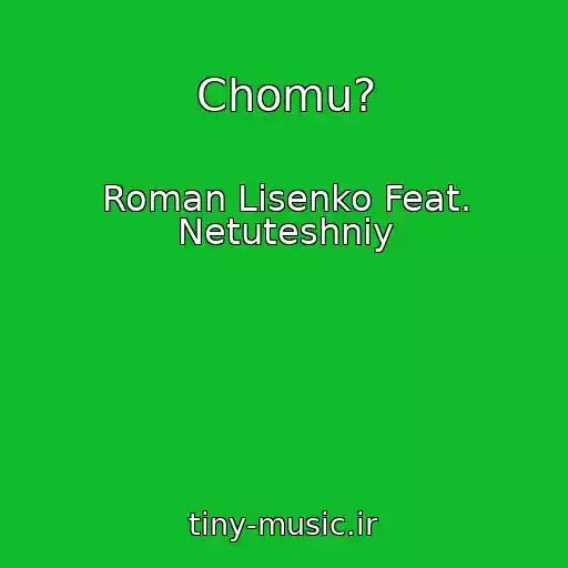 کاور آهنگ Chomu? از Roman Lisenko Feat. Netuteshniy