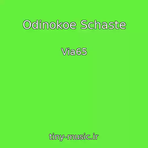 کاور آهنگ Odinokoe Schaste از Via65