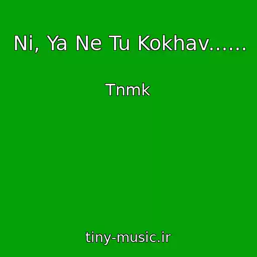 کاور آهنگ Nі, Ya Ne Tu Kokhav...... از Tnmk