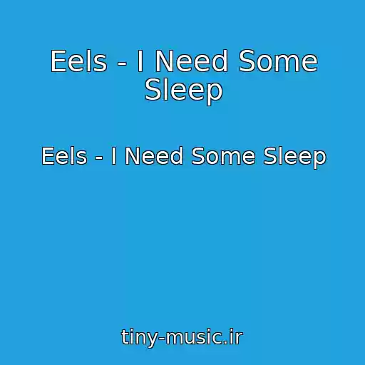 کاور آهنگ Eels - I Need Some Sleep از Eels - I Need Some Sleep