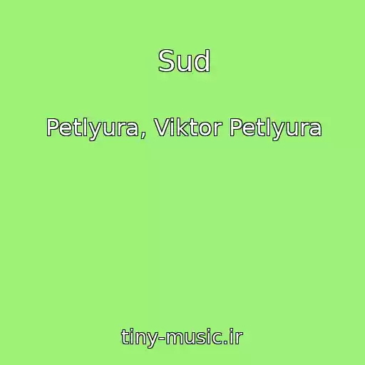 کاور آهنگ Sud از Petlyura, Viktor Petlyura