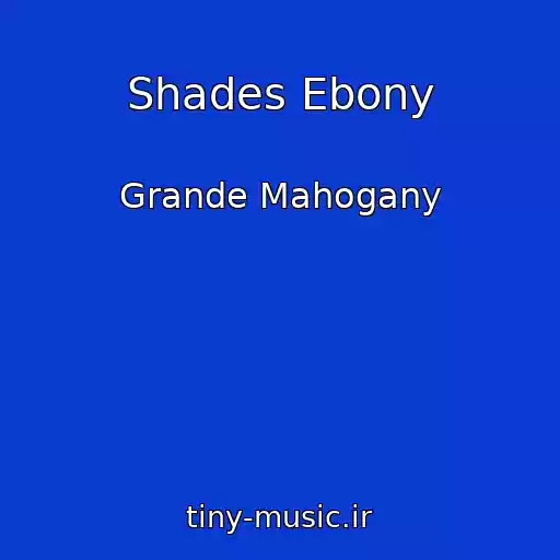 کاور آهنگ Shades Ebony از Grande Mahogany