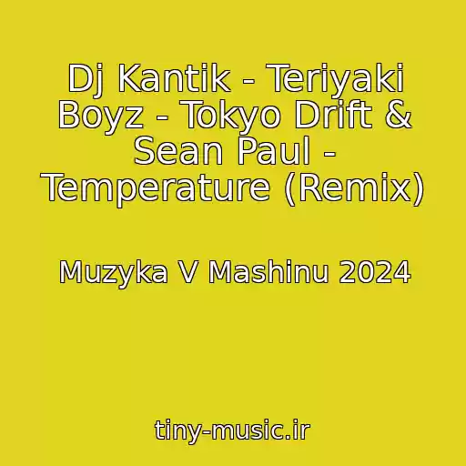 کاور آهنگ Dj Kantik - Teriyaki Boyz - Tokyo Drift & Sean Paul - Temperature (Remix) از Muzyka V Mashinu 2024