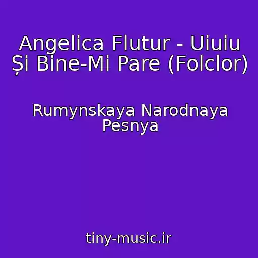 کاور آهنگ Angelica Flutur - Uiuiu Și Bine-Mi Pare (Folclor) از Rumynskaya Narodnaya Pesnya